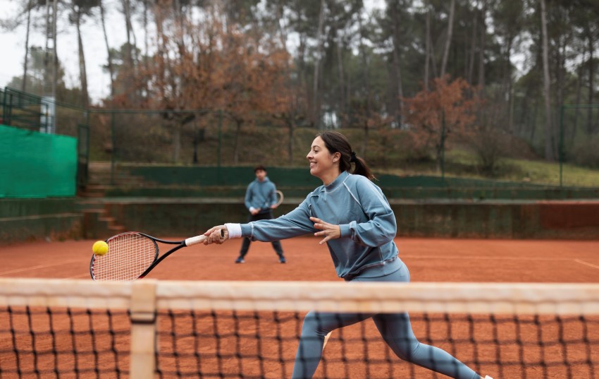 beginner training at padel vault